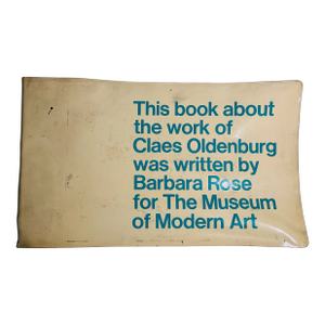 1970 Claes Oldenburg MoMA Book