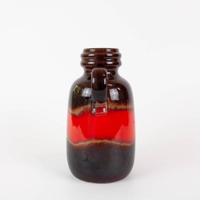 Vintage West German Ceramic Vase from Scheurich, 1970s For Sale - Image 6 of 14