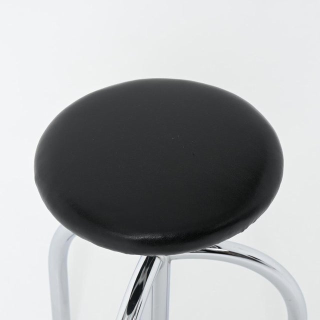 Silver Vintage Stool by Manu Belge, 1930s For Sale - Image 8 of 13