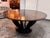McGuire Orlando Diaz-Azcuy for McGuire Aria Round Starburst Dining Table For Sale - Image 4 of 12