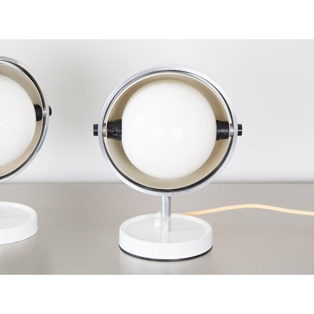 Moonlight Table Lamps from Flemming Brylle, 1960s, Set of 2 For Sale - Image 3 of 12