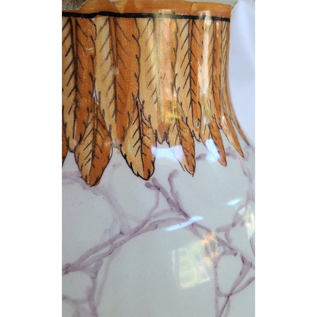 18th Century Porcelain Wall Fountain/Lavabo With Aged Brass Spigot For Sale In New York - Image 6 of 9