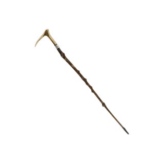 Antique Horn Handle Walking Stick For Sale