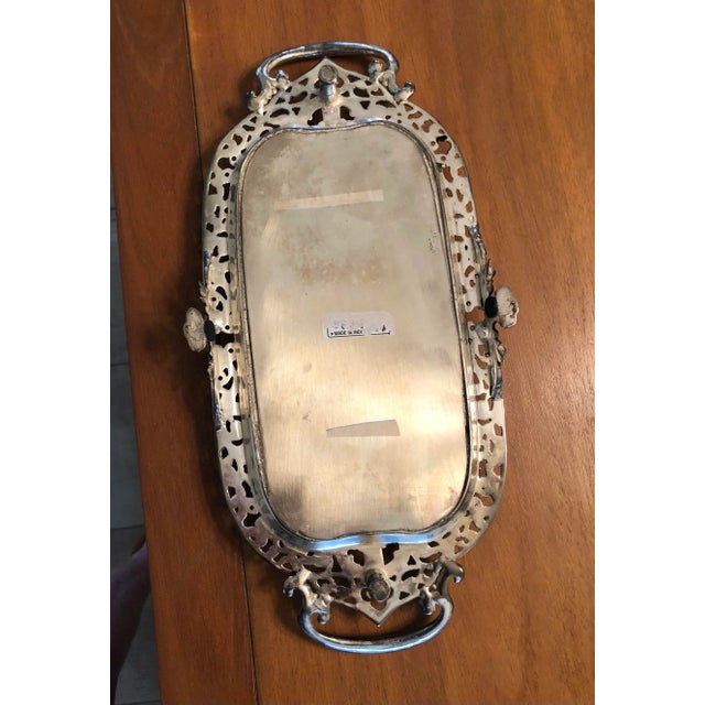 Mid 20th Century Castillian Tray, Made in India For Sale In Naples, FL - Image 6 of 8