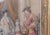 Framed Costume Ball Scene Watercolor, 1850s For Sale - Image 4 of 8
