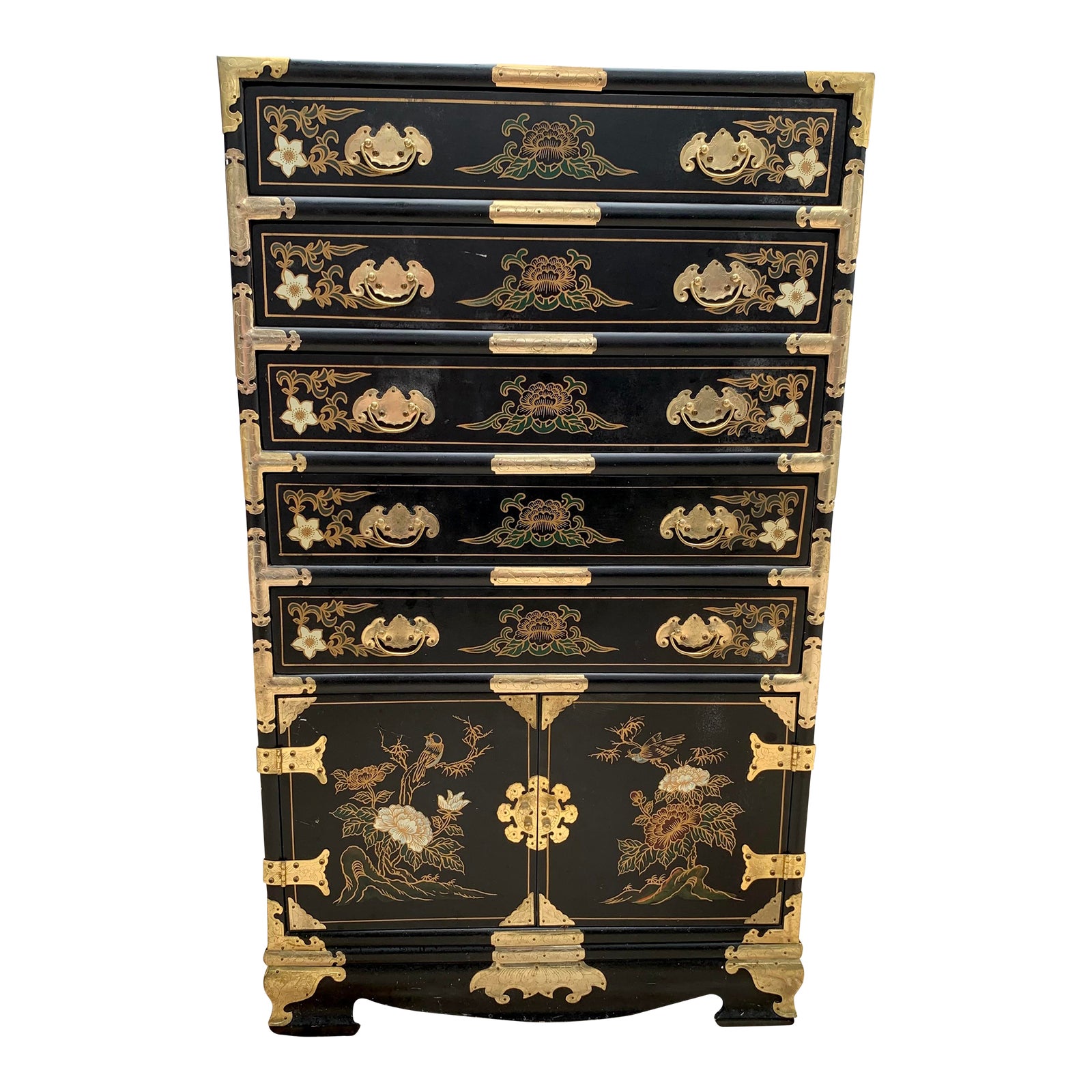 Vintage Chinoiserie Silverware Chairish