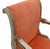 Paint Set of Italian Neo Classical Armchairs with Maiden Arms For Sale - Image 7 of 9