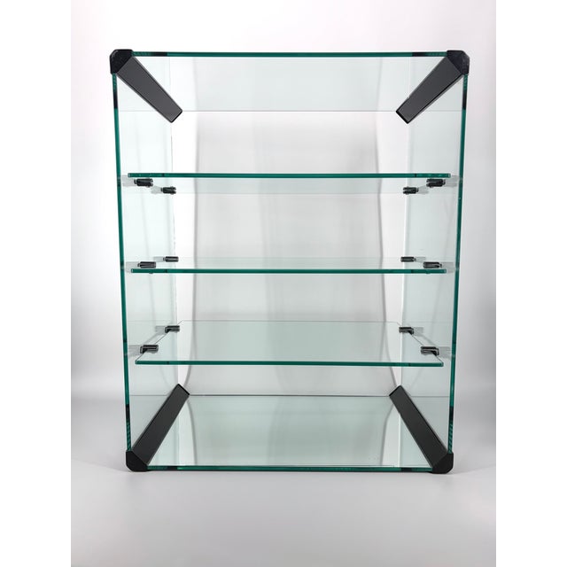 Glass Hifi Rack from Gallotti & Radici, Italy, 1970s For Sale - Image 11 of 11