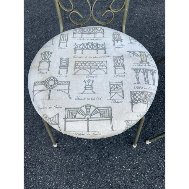 Pair of Mid Century Grenada Bistro Chairs by Arthur Umanoff For Sale - Image 14 of 18