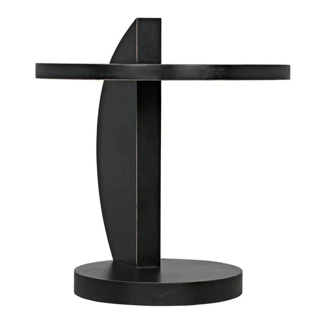 Noir NOIR Reed Side Table For Sale - Image 4 of 5