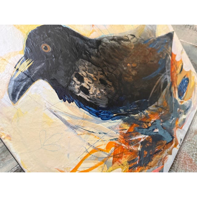 “Nesting” Ravens Painting by LWren Walraven For Sale - Image 10 of 13
