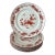 Mottahedeh Red Goa Salad Plate- Set of 5 For Sale