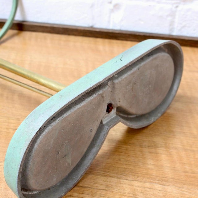 Mid-Century Modern Brass Umbrella Stand attributed to Artes, H. & H. Seefried, Steppach, 1950s For Sale - Image 15 of 18