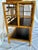 Vintage Faux Bamboo Bar Cart/Magazine Rack With Ebonized Wood Shelves For Sale - Image 11 of 13