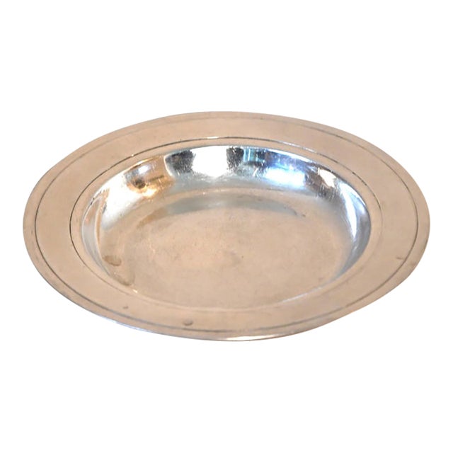 Vintage Christofle Silverplate Wine Bottle Coaster For Sale