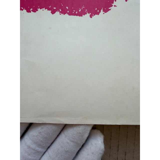 Charles Lapicque (1898–1988), Städtische Galerie München, 1962, Original Vintage Exhibition Poster, Printed in Germany For Sale - Image 4 of 12
