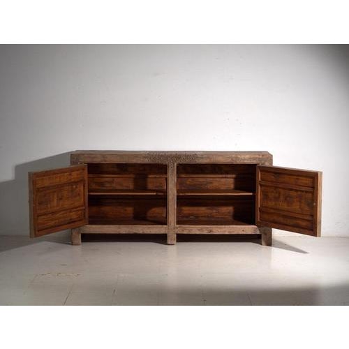 Antique Panelled Sideboard in Pine, China, 1900 For Sale - Image 11 of 15