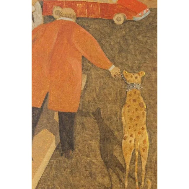 Oil on canvas realized by Alberto Gallerati (b. 1945) in 1970s. Hand signed. Very good condition. This piece is attributed...