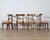 Wood Set of Four Late 18th–Early 19th Century Tuscan Walnut Directoire Chairs For Sale - Image 7 of 12