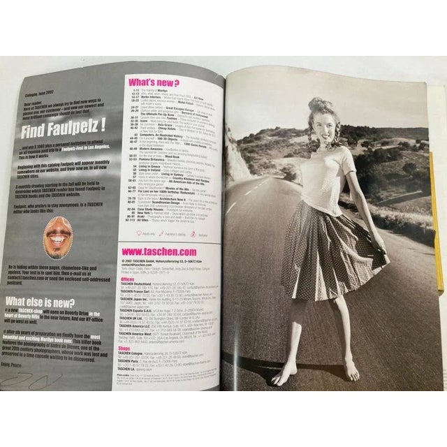 2002 Taschen Cover Marilyn by Andre De Dienes For Sale - Image 4 of 13