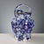 Ceramic Flow Blue Porcelain Jug with Basin, Set of 2 For Sale - Image 7 of 14