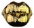 Sagrasse, Kiss Gold, 2023, Resin and Marble Powder For Sale