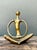 Mid-Century Modern Vintage Brass Abstract Figure For Sale - Image 3 of 12