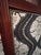 Vintage Mahogany & New Ikat Fabric 3 Panel Screen For Sale - Image 14 of 16