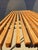 Sienna Mid-Century Modern Slat Bench Attributed to Hugh Acton, Circa 1960 For Sale - Image 8 of 10