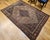 Antique Persian Senneh Area Rug, Hand-Knotted Wool, Herati Medallion Pattern, Ivory & Navy, 4x6 For Sale In Chicago - Image 6 of 17