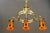 Antique Chandelier with Loetz Glass Shades, 1910 For Sale - Image 12 of 18