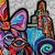 This is a one-of-a-kind original cubist painting by San Diego artist, Alexander Arshansky. Its dimensions are...