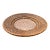 Vintage Woven Rattan Charger Tray | Round Natural Fiber Tabletop Decor For Sale