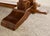 Country French Provincial Oak Double Trestle Dining Table 7 Ft For Sale - Image 12 of 18