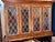 Wood Century Furniture English Tudor Style Oak Wood Cabinet, Vintage For Sale - Image 7 of 12