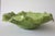 English Vintage Majolica Cabbage Leaf Serving Bowl – Signed “Rita 82” For Sale - Image 3 of 7