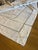Antique French Trousseau Linen Sheet Embroidered Dots Ladder Work White Linen Bed Sheet Circa 1920 For Sale - Image 4 of 10
