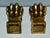 Antique French Empire Brass Claw Feet Ormolu For Sale - Image 12 of 12