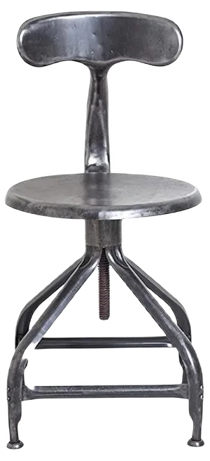 Mid-Century Metal Stool, 1950s