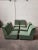 Teal Mid-Century Modular Sofa, 1970s, Set of 6 For Sale - Image 8 of 9