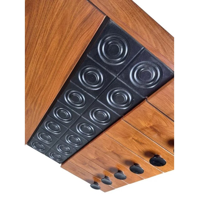 Vintage Brutalist Highboard, 1970s For Sale - Image 6 of 9