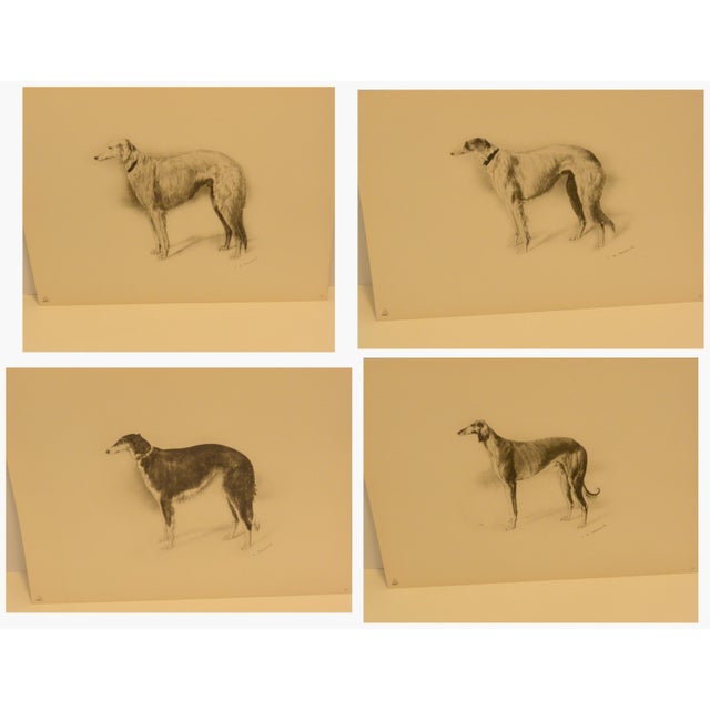 Rare 1934 Limited Edition Borzoi Portfolio: 28 Lithographs For Sale - Image 14 of 15