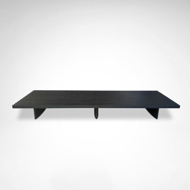 Wood 514 Refolo Tokyo Seating Bench by Charlotte Perriand for Cassina, 2000s For Sale - Image 7 of 9