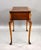 Antique Queen Anne Style Walnut Writing Table, 1919 For Sale - Image 3 of 9