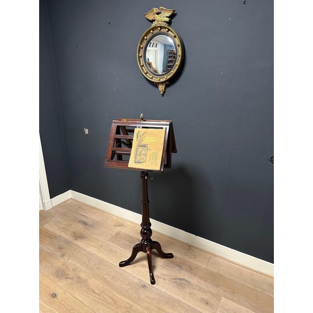 Music Stand in Mahogany For Sale - Image 10 of 14