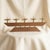 Vintage Scandinavian Modernist Art Deco Candlestick in Teak Wood and Brass, 1960s For Sale - Image 6 of 6