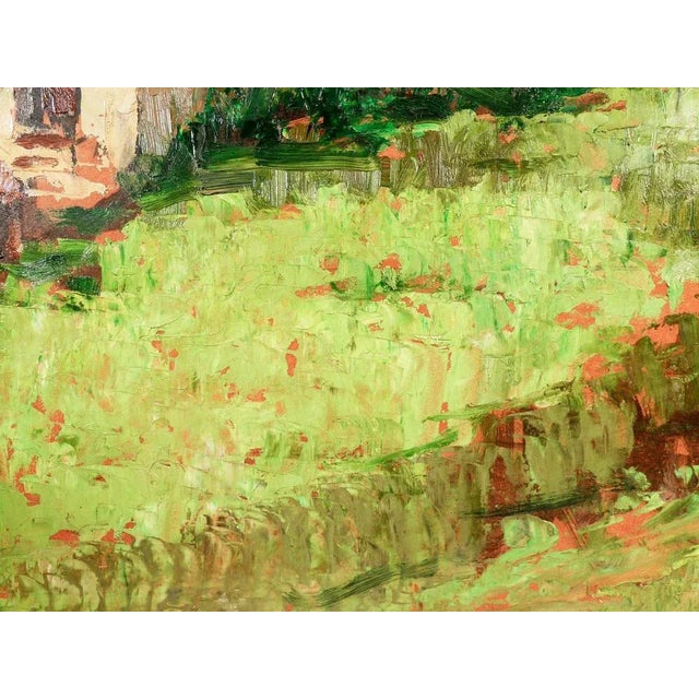 Felice Vellan, Landscape, 1964, Oil Painting, Framed For Sale - Image 6 of 9