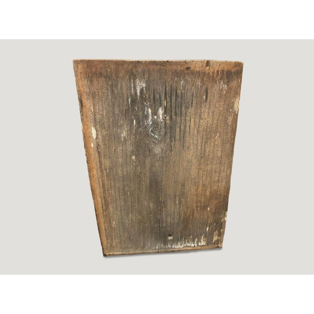 Tribal Antique Hand Carved Panel For Sale - Image 3 of 5