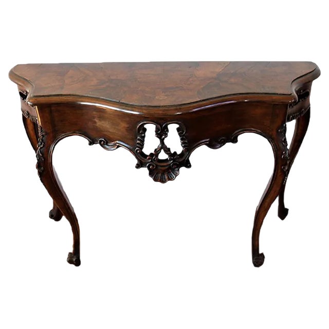 Venetian Baroque Style Console For Sale