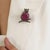 Not Yet Made - Made To Order 10 Ct Ruby & Diamond Wise Owl Oxidized Silver Unisex Brooch Pendant - Christmas Jewelry For Sale - Image 5 of 14